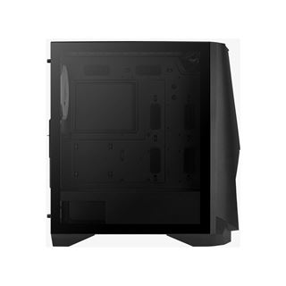 AeroCool Visor mit Sichtfenster Midi Tower ohne Netzteil schwarz