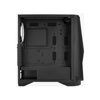 AeroCool Visor mit Sichtfenster Midi Tower ohne Netzteil schwarz
