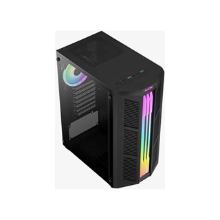 AeroCool Prime v2 ARGB mit Sichtfenster Midi Tower ohne Netzteil