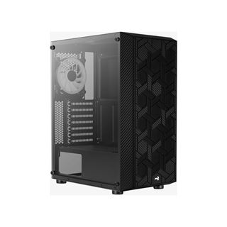 AeroCool Hive FRGB mit Sichtfenster Midi Tower ohne Netzteil schwarz