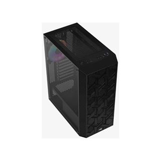 AeroCool Hive FRGB mit Sichtfenster Midi Tower ohne Netzteil schwarz