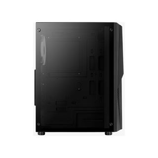 AeroCool Mecha ARGB mit Sichtfenster Midi Tower ohne Netzteil schwarz