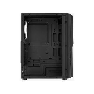 AeroCool Mecha ARGB mit Sichtfenster Midi Tower ohne Netzteil schwarz