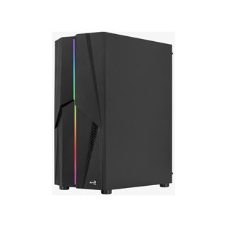 AeroCool Mecha ARGB mit Sichtfenster Midi Tower ohne Netzteil schwarz