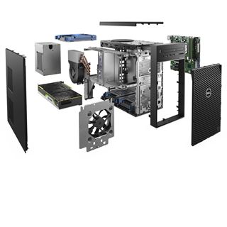 Dell Precision 3640 Tower, Core i9-10900K, 16GB RAM, 512GB SSD (R1VY9)