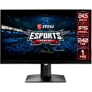 24,5" (62,23cm) MSI Optix MAG251RX schwarz 1920x1080 1x