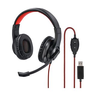 Hama PC-Office-Headset HS-USB400, Stereo, Schwarz