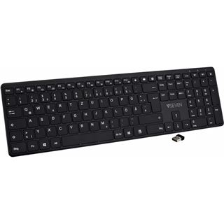 V7 KW550BT 2.4 GHz & Bluetooth Deutsch schwarz (kabellos)