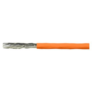 (&euro;0,96*/1m) 100.00m LogiLink Cat. 7 Verlegekabel S/FTP Orange