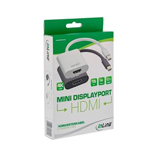 (&euro;132,67*/1m) 0.15m InLine HDMI Adapterkabel doppelt geschirmt