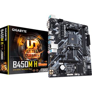 Gigabyte B450M H So.AM4 DDR4 mATX Retail