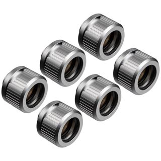 EK Water Blocks EK-Quantum Torque HDC 14 - 6er-Pack, Satin Titanium