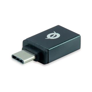 Conceptronic Adapter USB-C -> USB-A 3.0 OTG,2 St&uuml;ck grau