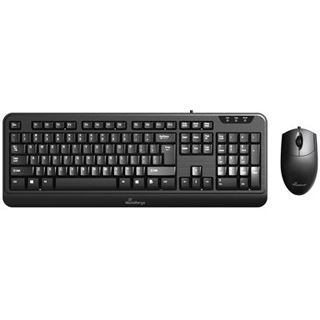 MediaRange Tastatur & Maus USB 2.0 schwarz
