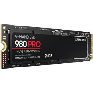 250GB Samsung 980 Pro M.2 PCIe 4.0 3D-NAND TLC (MZ-V8P250BW)