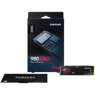 250GB Samsung 980 Pro M.2 PCIe 4.0 3D-NAND TLC (MZ-V8P250BW)
