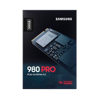 500GB Samsung SSD 980 Pro M.2 PCIe 4.0 x4 3D-NAND TLC (MZ-V8P500BW)