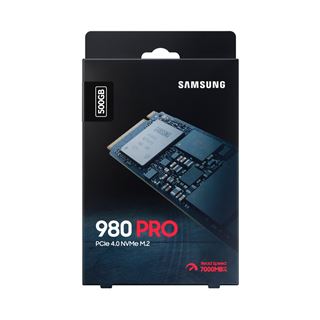 500GB Samsung SSD 980 Pro M.2 PCIe 4.0 x4 3D-NAND TLC (MZ-V8P500BW)