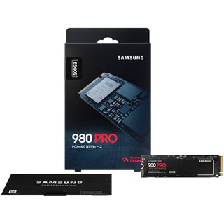 500GB Samsung SSD 980 Pro M.2 PCIe 4.0 x4 3D-NAND TLC (MZ-V8P500BW)