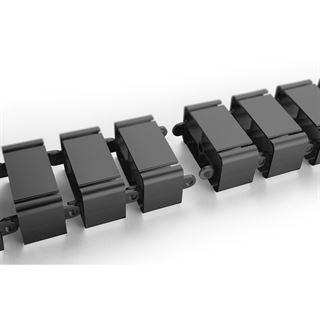 Digitus Flexible Kabelführung mit anpassbarer Länge,