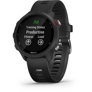 Garmin Multisportuhr Forerunner 245 Music GPS schwarz/rot