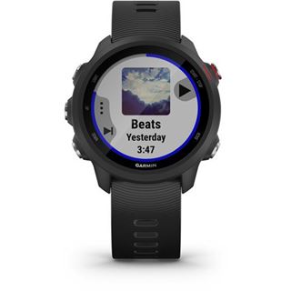 Garmin Multisportuhr Forerunner 245 Music GPS schwarz/rot
