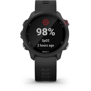 Garmin Multisportuhr Forerunner 245 Music GPS schwarz/rot