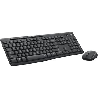 Logitech MK295 Silent Deutsch 2.4 GHz und USB schwarz