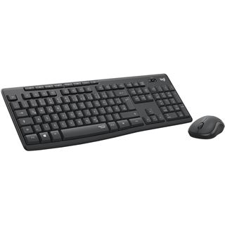Logitech MK295 Silent Wireless Combo schwarz, USB, CH Layout