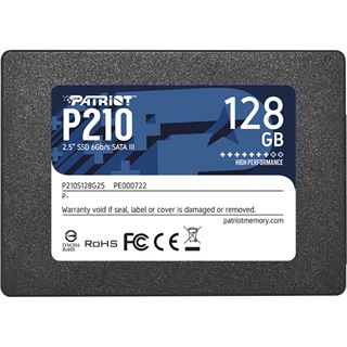 128GB Patriot 2.5" (6.4cm) SATA 3D-NAND TLC (P210S128G25)