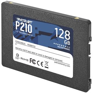 128GB Patriot 2.5" (6.4cm) SATA 3D-NAND TLC (P210S128G25)
