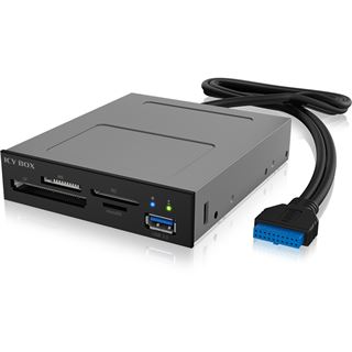 Icy Box Adapter IcyBox intern.4-Port Kartenleser, USB3.0Type-A Ansch