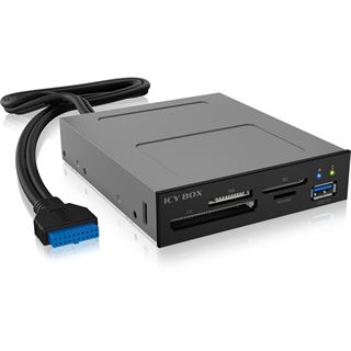 Icy Box Adapter IcyBox intern.4-Port Kartenleser, USB3.0Type-A Ansch