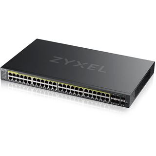 ZyXEL Switch 19" 50x GE GS2220-50HP 44Port+ 4xSFP/Rj45+
