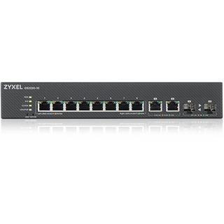 ZyXEL Switch 19" 10x GE GS2220-10 8 Port + 2x SFP/Rj45