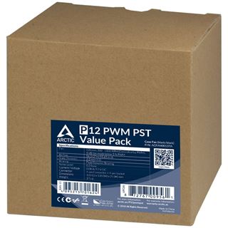 Arctic P12 PWM PST 5er-Pack 120x120x25mm 200-1800 U/min 22.5 dB(A)