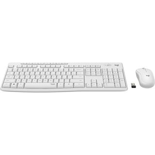 Logitech MK295 Silent Wireless Combo weiss, USB, HU Layout