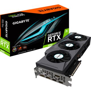 10GB Gigabyte GeForce RTX 3080 EAGLE OC LHR GDDR6X 3xDP 2x HDMI