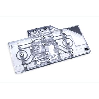 Alphacool Eisblock Aurora Acryl GPX-N RTX 3090/3080 mit Backplate