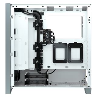 Corsair iCUE 4000X RGB Midi Tower ohne Netzteil weiss