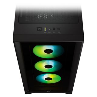 Corsair iCUE 4000X RGB Midi Tower ohne Netzteil schwarz