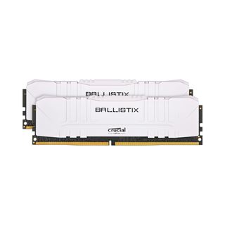 64GB (2x 32GB) Crucial Ballistix weiß, DDR4-3200 DIMM, CL16,