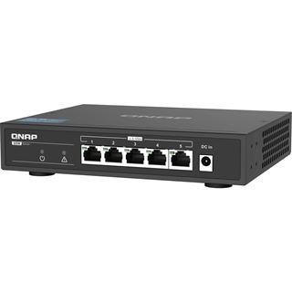 QNAP QSW-1100 Desktop 2.5G Switch, 5x RJ-45 (QSW-1105-5T)