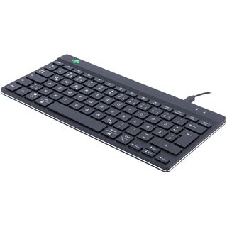 R-GO Tools Compact Break USB Deutsch schwarz (kabelgebunden)