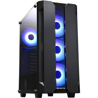 Chieftec GS-01B Hunter Midi Tower ohne Netzteil schwarz