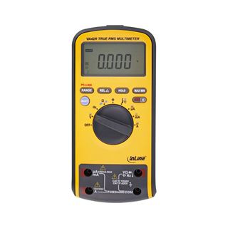 InLine Multimeter Dual-Display, mit PC-Anbindung über USB, CAT