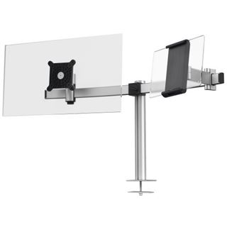 Durable Monitorhalterung 1Monitore 1Tablet Tischdurchf Silbe