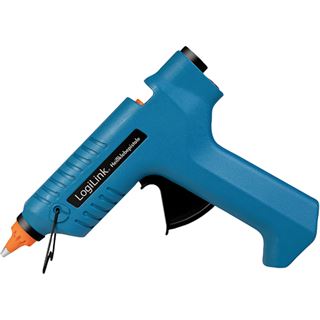 LogiLink Hei&szlig;klebepistole, 80W, kabellos,m. Aufsteller,blau