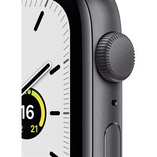 Apple Watch SE (GPS) 44mm space grau mit Sportarmband schwarz