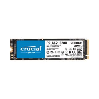 2TB Crucial P2 M.2 PCIe 3.0 x4 NVMe 3D-NAND QLC (CT2000P2SSD8)